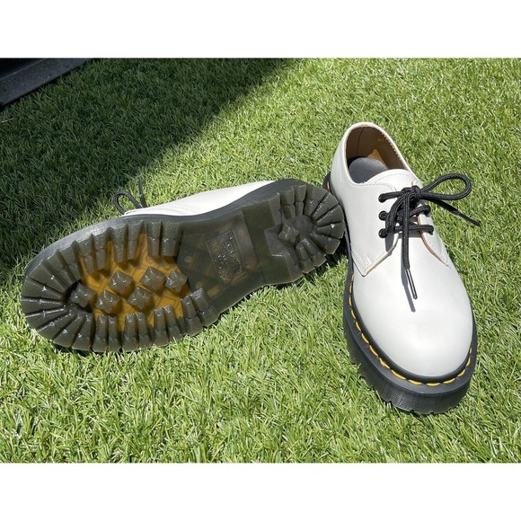 Dr Martens 1461 BEX SMOOTH White LEATHER OXFORD Unisex SHOES Size 5 US M - Picture 8 of 14